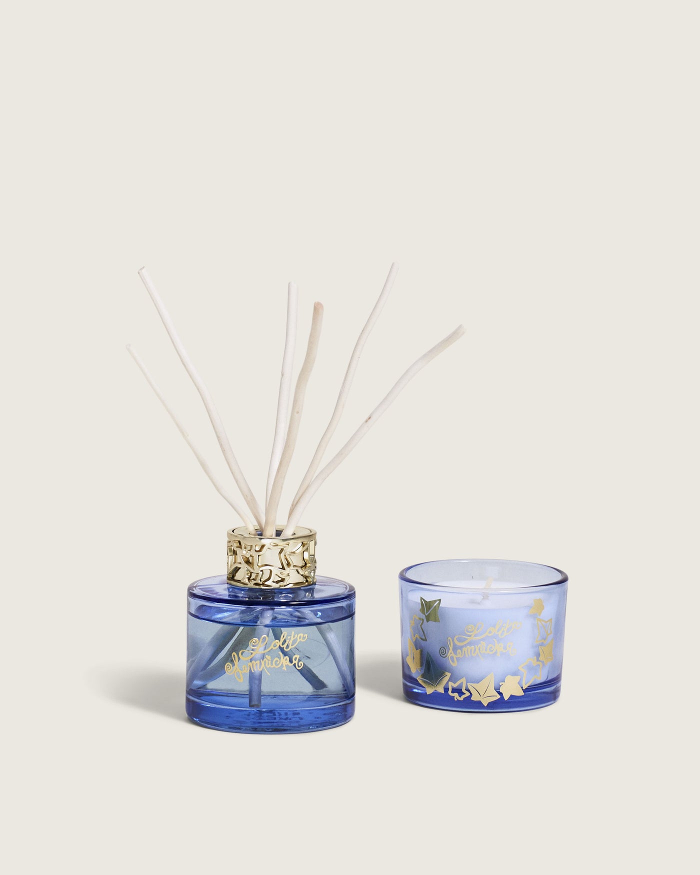 Duo mini parfumverspreider & geurkaars Lolita Lempicka Parme